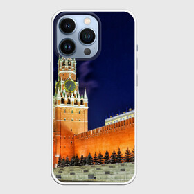 Чехол для iPhone 13 Pro с принтом Кремль в Новосибирске,  |  | moscow | russia | гордость | кремль | москва | отечество | родина | россия | столица