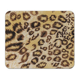 Коврик прямоугольный с принтом Леопардовая ткань в Новосибирске, натуральный каучук | размер 230 х 185 мм; запечатка лицевой стороны | гепард | гламур | леопард | мода | пятна | роскошь | ткань | точки | шерсть