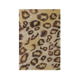 Обложка для паспорта матовая кожа с принтом Леопардовая ткань в Новосибирске, натуральная матовая кожа | размер 19,3 х 13,7 см; прозрачные пластиковые крепления | гепард | гламур | леопард | мода | пятна | роскошь | ткань | точки | шерсть