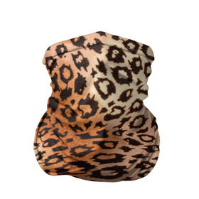 Бандана-труба 3D с принтом Леопардовая шкура в Новосибирске, 100% полиэстер, ткань с особыми свойствами — Activecool | плотность 150‒180 г/м2; хорошо тянется, но сохраняет форму | гепард | гламур | леопард | мода | роскошь | шерсть