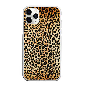 Чехол для iPhone 11 Pro матовый с принтом Гепард (шкура) в Новосибирске, Силикон |  | гепард | гламур | леопард | мода | пятна | роскошь | ткань | точки | шерсть