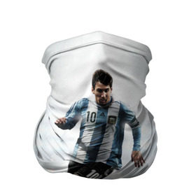 Бандана-труба 3D с принтом Leo Messi в Новосибирске, 100% полиэстер, ткань с особыми свойствами — Activecool | плотность 150‒180 г/м2; хорошо тянется, но сохраняет форму | barselona | messi | аргентина | барселона | месси | мяч | футбол