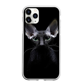Чехол для iPhone 11 Pro Max матовый с принтом Сфинкс 2 в Новосибирске, Силикон |  | кот | котенок | котик | котэ | кошка | сфинкс