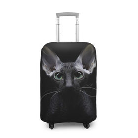 Чехол для чемодана 3D с принтом Сфинкс 2 в Новосибирске, 86% полиэфир, 14% спандекс | двустороннее нанесение принта, прорези для ручек и колес | кот | котенок | котик | котэ | кошка | сфинкс