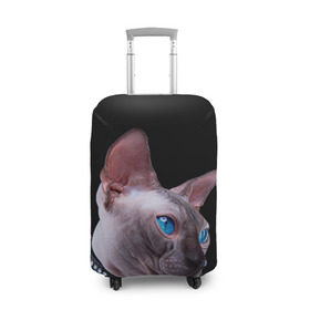 Чехол для чемодана 3D с принтом Сфинкс 6 в Новосибирске, 86% полиэфир, 14% спандекс | двустороннее нанесение принта, прорези для ручек и колес | кот | котенок | котик | котэ | кошка | сфинкс