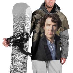 Накидка на куртку 3D с принтом Холмс в Новосибирске, 100% полиэстер |  | benedict | cumberbatch | holmes | sherlock | бенедикт | камбербэтч | мориарти | холмс | шерлок