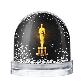Снежный шар с принтом Оскар в Новосибирске, Пластик | Изображение внутри шара печатается на глянцевой фотобумаге с двух сторон | американская киноакадемия | золото | кинематограф | кино | кинофестиваль | награда | премия оскар