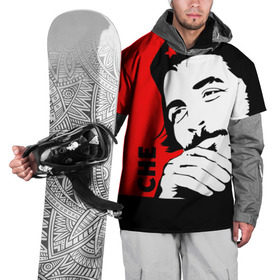 Накидка на куртку 3D с принтом Че Гевара в Новосибирске, 100% полиэстер |  | che | che guevara | comandante | revolution | viva | революция | че | чегевара
