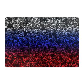 Магнитный плакат 3Х2 с принтом Кислотность Российский флаг в Новосибирске, Полимерный материал с магнитным слоем | 6 деталей размером 9*9 см | Тематика изображения на принте: абстракция | линии | стиль | флаг | фон | фото | цвет