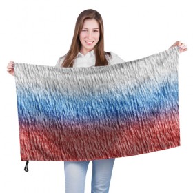 Флаг 3D с принтом Текстура стены ,флаг в Новосибирске, 100% полиэстер | плотность ткани — 95 г/м2, размер — 67 х 109 см. Принт наносится с одной стороны | линии | патриот | полосы | стена | текстура | трещины | флаг | форма | фото | цвет
