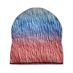 Шапка 3D с принтом Текстура стены ,флаг в Новосибирске, 100% полиэстер | универсальный размер, печать по всей поверхности изделия | линии | патриот | полосы | стена | текстура | трещины | флаг | форма | фото | цвет