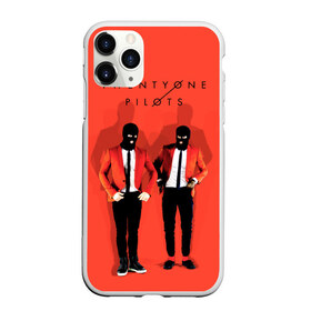 Чехол для iPhone 11 Pro матовый с принтом TwentyONE PILOTS в Новосибирске, Силикон |  | 21 | blurryface | music | twenty one pilots