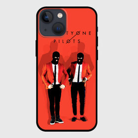 Чехол для iPhone 13 mini с принтом TwentyONE PILOTS в Новосибирске,  |  | 21 | blurryface | music | twenty one pilots