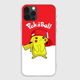 Чехол для iPhone 12 Pro Max с принтом Pokeball в Новосибирске, Силикон |  | pikachu | pokeboll | pokemon | пикачу | покеболл | покемон