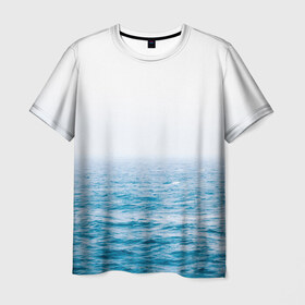 Мужская футболка 3D с принтом sea в Новосибирске, 100% полиэфир | прямой крой, круглый вырез горловины, длина до линии бедер | Тематика изображения на принте: orca | sea | whale | вода | киты | косатки | лето | любовь | море | океан | отдых | пальмы | пляж | солнце