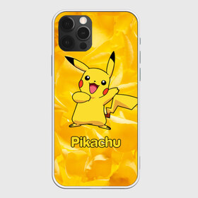 Чехол для iPhone 12 Pro Max с принтом Pikachu в Новосибирске, Силикон |  | Тематика изображения на принте: pikachu | pokeboll | pokemon | пикачу | покеболл | покемон