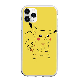 Чехол для iPhone 11 Pro Max матовый с принтом Pikachu в Новосибирске, Силикон |  | Тематика изображения на принте: pikachu | pokeboll | pokemon | пикачу | покеболл | покемон