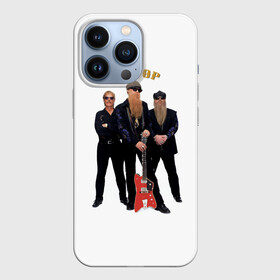 Чехол для iPhone 13 Pro с принтом ZZ TOP в Новосибирске,  |  | blues | rock | zz top | блюз | зизи топ | музыка | рок