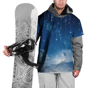 Накидка на куртку 3D с принтом Звездное небо в Новосибирске, 100% полиэстер |  | Тематика изображения на принте: вселенная | галактика | звезды | небо | ночь