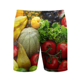 Мужские шорты 3D спортивные с принтом Богатый урожай в Новосибирске,  |  | апельсин | баклажан | банан | богатый урожай | виноград | горох | еда | кабачок | капуста | картофель | лимон | морковь | овощи | огурец | перец | персик | помидор | слива | сочные плоды | томат | тыква