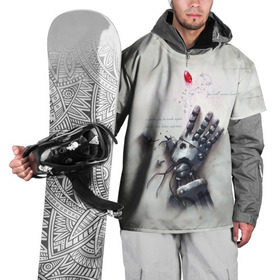 Накидка на куртку 3D с принтом Fullmetal Alchemist в Новосибирске, 100% полиэстер |  | alchemist | anime | fullmetal alchemist | алхимик | аниме | стальной алхимик