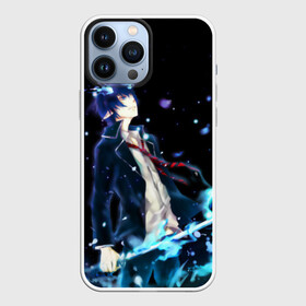 Чехол для iPhone 13 Pro Max с принтом Blue Exorcist profil в Новосибирске,  |  | anime | ao no exorcist | blue exorcist | аниме | синий экзорцист | экзорцист