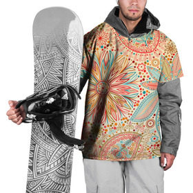 Накидка на куртку 3D с принтом Коллекция Uniqlo в Новосибирске, 100% полиэстер |  | Тематика изображения на принте: графика | каракули | красивый | лето | мода | новинки | орнамент | природа | рисунок | стиль
