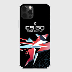 Чехол для iPhone 12 Pro Max с принтом csgo - Point Disarray style (Буйство красок) в Новосибирске, Силикон |  | cs | csgo | го | кс