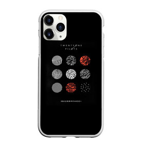 Чехол для iPhone 11 Pro матовый с принтом Twenty one pilots в Новосибирске, Силикон |  | rock | t.o.p. | top | twenty one pilots | рок