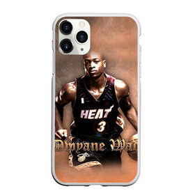 Чехол для iPhone 11 Pro матовый с принтом Баскетболист Dwyane Wade в Новосибирске, Силикон |  | Тематика изображения на принте: chicago bulls | баскетбол | буллз | дуэйн уэйд | нба | чикаго