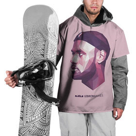 Накидка на куртку 3D с принтом LeBron James в Новосибирске, 100% полиэстер |  | Тематика изображения на принте: cleveland cavaliers | lebron james | nba. | баскетбол | баскетболист | джеймс леброн | кливленд кавальерс | нба