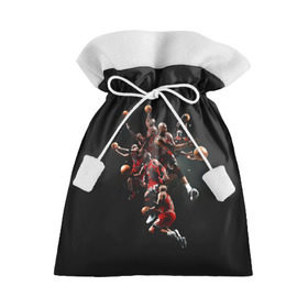 Подарочный 3D мешок с принтом Michael Jordan в Новосибирске, 100% полиэстер | Размер: 29*39 см | chicago bulls | michael jeffrey jordan | nba. | баскетбол | баскетболист | вашингтон уизардс | майкл джордан | нба | чикаго | чикаго буллз