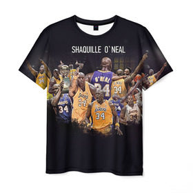 Мужская футболка 3D Shaquille O`Neal купить в Новосибирске