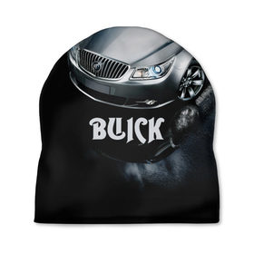 Шапка 3D с принтом Buick в Новосибирске, 100% полиэстер | универсальный размер, печать по всей поверхности изделия | buick | lacrosse | авто | автомобиль | бьюик | водитель | лакросс | машина | спорткар