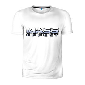 Мужская футболка 3D спортивная с принтом Mass effect в Новосибирске, 100% полиэстер с улучшенными характеристиками | приталенный силуэт, круглая горловина, широкие плечи, сужается к линии бедра | andromeda | pc | андромеда | игры | масс | эффект