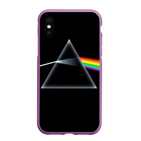 Чехол для iPhone XS Max матовый с принтом Pink floyd в Новосибирске, Силикон | Область печати: задняя сторона чехла, без боковых панелей | пинк | флойд