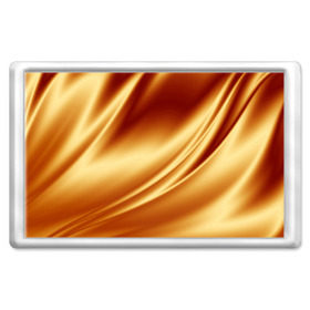 Магнит 45*70 с принтом Golden Silk в Новосибирске, Пластик | Размер: 78*52 мм; Размер печати: 70*45 | gold | golden silk | textile | texture | золотой шёлк | текстиль | текстура | ткань