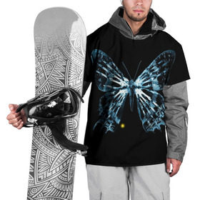 Накидка на куртку 3D с принтом За Гранью в Новосибирске, 100% полиэстер |  | Тематика изображения на принте: бабочка | грань | за гранью | кости | рентген