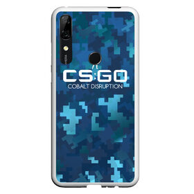 Чехол для Honor P Smart Z с принтом cs:go - Cobalt Disruption (Ржавый кобальт) в Новосибирске, Силикон | Область печати: задняя сторона чехла, без боковых панелей | Тематика изображения на принте: cobalt | cs | csgo | desert | disruption | eagle | го | кобальт | кс | ржавый