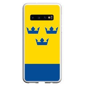 Чехол для Samsung Galaxy S10 с принтом Сборная Швеции по Хоккею в Новосибирске, Силикон | Область печати: задняя сторона чехла, без боковых панелей | sweden | world cup hockey | виктор хедман | вратарь | защитник | клюшка | кубок мира | нападающий | сборная канады | хоккей | хоккейная форма | швеция | эрик карлссон