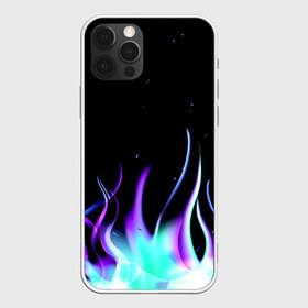 Чехол для iPhone 12 Pro Max с принтом Огонь в Новосибирске, Силикон |  | пламя | разноцветный | темный | яркий