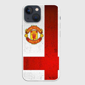 Чехол для iPhone 13 mini с принтом Manchester United FC в Новосибирске,  |  | англия | клуб | манчестер | фк | футбол | футбольный | юнайтед