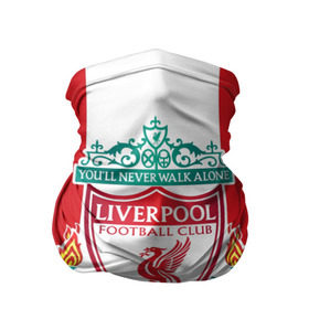 Бандана-труба 3D с принтом Liverpool FC в Новосибирске, 100% полиэстер, ткань с особыми свойствами — Activecool | плотность 150‒180 г/м2; хорошо тянется, но сохраняет форму | англия | клуб | ливерпуль | фк | футбол | футбольный