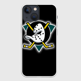 Чехол для iPhone 13 mini с принтом Хоккей 6 в Новосибирске,  |  | nhl | stanley cup |  anaheim ducks | кубок стенли | кубок стэнли | нхл | хоккей | хоккейный клуб