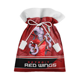 Подарочный 3D мешок с принтом Detroit Red Wings в Новосибирске, 100% полиэстер | Размер: 29*39 см | detroit red wings | nhl | stanley cup | детройд | детройт ред уингз | кубок стенли | кубок стэнли | марченко | нхл | хоккей | хоккейный клуб