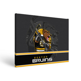 Холст прямоугольный с принтом Boston Bruins в Новосибирске, 100% ПВХ |  | Тематика изображения на принте: boston bruins | nhl | stanley cup | бостон | бостон брюинз | брюинз | брюинс | кубок стенли | кубок стэнли | нхл | хоккей | хоккейный клуб | худобин