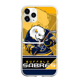 Чехол для iPhone 11 Pro матовый с принтом Buffalo Sabres в Новосибирске, Силикон |  | buffalo sabres | nhl | stanley cup | баффало сейбрз | буффало | кубок стенли | кубок стэнли | куликов | нхл | хоккей | хоккейный клуб
