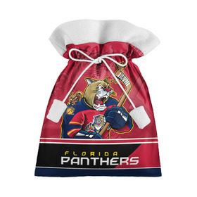 Подарочный 3D мешок с принтом Florida Panthers в Новосибирске, 100% полиэстер | Размер: 29*39 см | florida panthers | nhl | stanley cup | кубок стенли | кубок стэнли | нхл | флорида пантерз | флорида пантеры | хоккей | хоккейный клуб