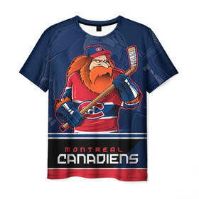 Мужская футболка 3D с принтом Montreal Canadiens в Новосибирске, 100% полиэфир | прямой крой, круглый вырез горловины, длина до линии бедер | Тематика изображения на принте: montreal canadiens | nhl | stanley cup | емелин | кубок стенли | кубок стэнли | марков | монреаль | монреаль канадиенс | нхл | радулов | хоккей | хоккейный клуб