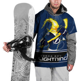 Накидка на куртку 3D с принтом Bay Lightning в Новосибирске, 100% полиэстер |  | nhl | stanley cup | tampa bay lightning | ампа бэй лайтнинг | василевский | кубок стенли | кубок стэнли | кучеров | наместников | нестеров | нхл | тампа бэй | хоккей | хоккейный клуб